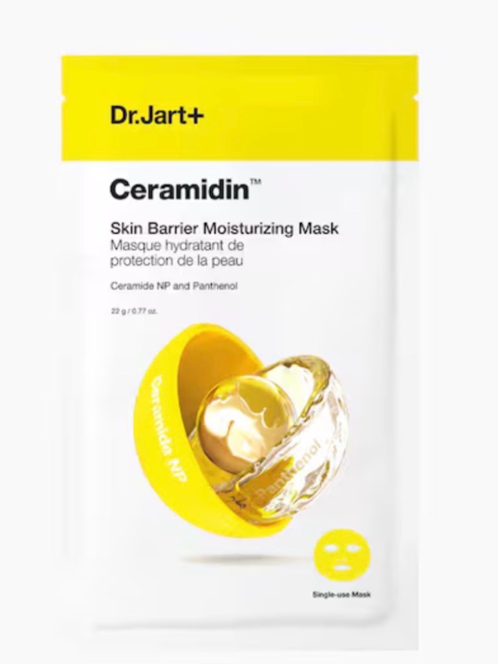 Dr Jart Ceramidin Skin Barrier Moisturizing Face Mask